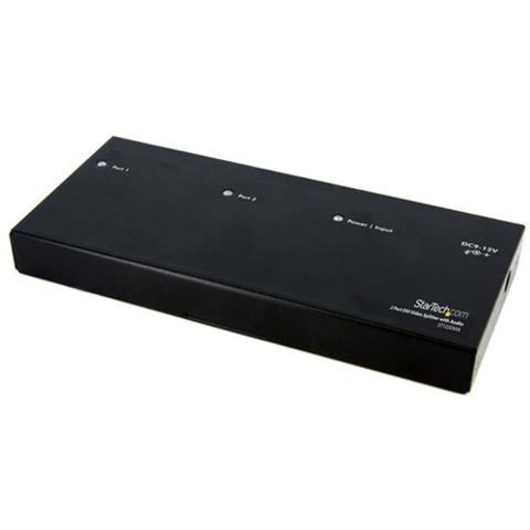 StarTech.com 2 Port DVI Video Splitter with Audio - SystemsDirect.com
