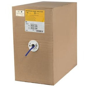 StarTech.com 1000 ft Bulk Cat6 Ethernet Cable - Stranded - CM-Rated for In-Wall Use - Cat 6 UTP Patch Cable - Blue - SystemsDirect.com
