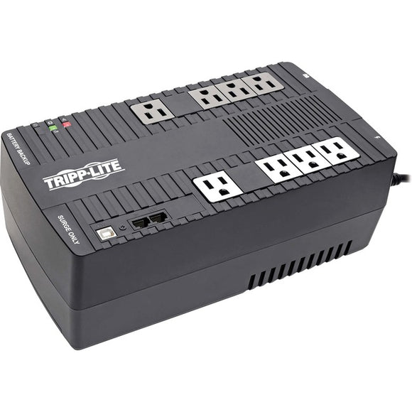 Tripp Lite UPS 550VA 300W Desktop Battery Back Up AVR Compact 120V USB RJ11 50-60Hz - SystemsDirect.com