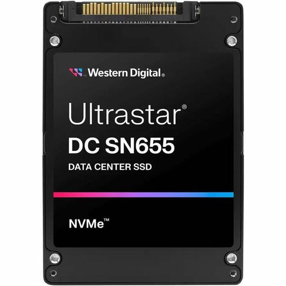WD Ultrastar DC SN655 WUS5EA1A1ESP7E4 15.36 TB Solid State Drive - U.3 15 mm Internal - PCI Express NVMe (PCI Express NVMe 4.0 x4) - Read Intensive