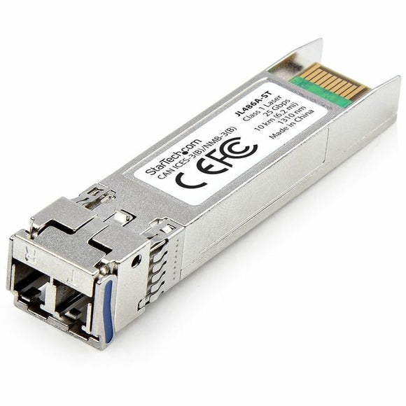 StarTech.com HPE JL486A Compatible SFP28 Module, 25GBase-LR, 25Gb Single Mode Fiber (SMF), LC Transceiver, 10km (6.2mi), DDM/DOM