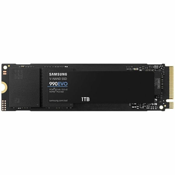 Samsung 990 EVO 1 TB Solid State Drive - M.2 2280 Internal - PCI Express NVMe (PCI Express NVMe 4.0 x4) - Black