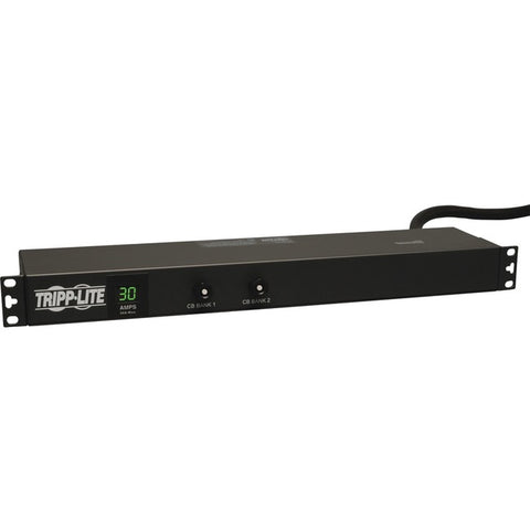 Tripp Lite PDU Metered 120V 30A 5-15-20R 12 Outlet L5-30P 1U RM