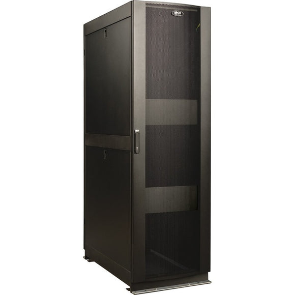 Tripp Lite 42U Rack Enclosure Server Cabinet w- Doors & Sides Seismic
