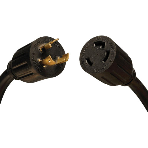Tripp Lite 8ft Power Cord Extension Cable L6-30P to L6-30R Heavy Duty 30A 10AWG 8' - SystemsDirect.com