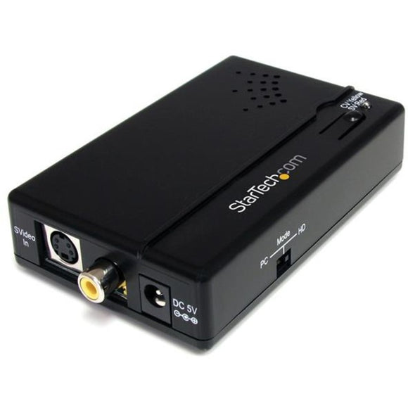 StarTech.com Composite and S-Video to HDMI® Converter with Audio - SystemsDirect.com