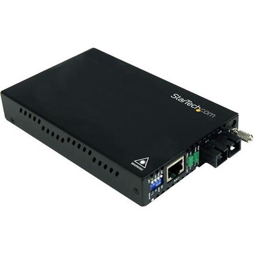 StarTech.com 10-100 Mbps Single Mode Fiber Media Converter SC 30 km - SystemsDirect.com