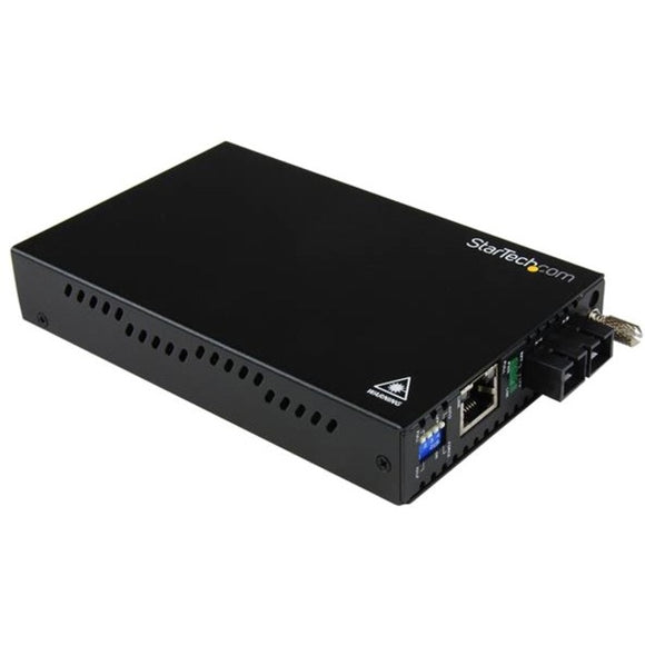 StarTech.com Gigabit Ethernet Multi Mode Fiber Media Converter SC 550m - 1000 Mbps - SystemsDirect.com