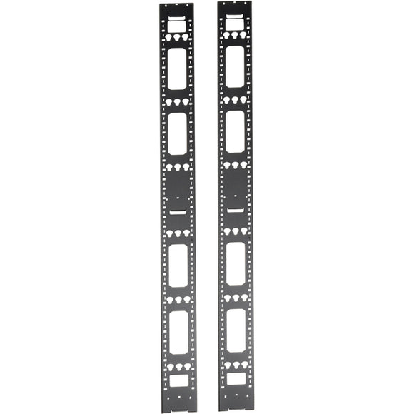 Tripp Lite 42U Rack Enclosure Server Cabinet Vertical Cable Management Bars - SystemsDirect.com