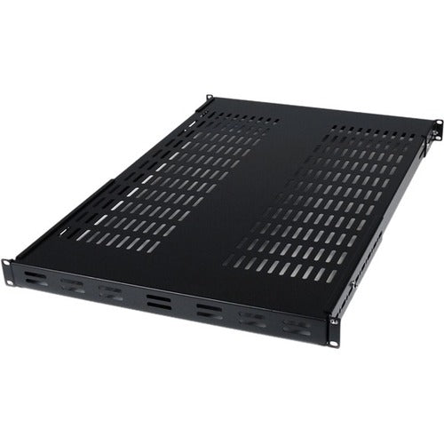 StarTech.com 1U Adjustable Mounting Depth Vented Rack Mount Shelf - 175lbs - 80kg - SystemsDirect.com