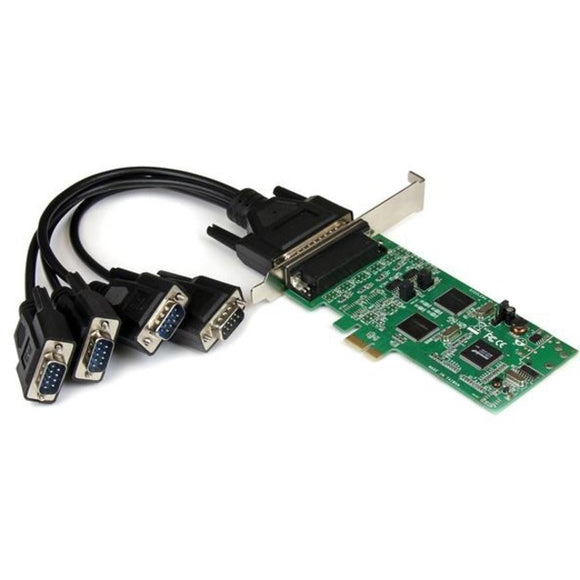 StarTech.com 4 Port PCI Express PCIe Serial Combo Card - 2 x RS232 2 x RS422 - RS485 - SystemsDirect.com