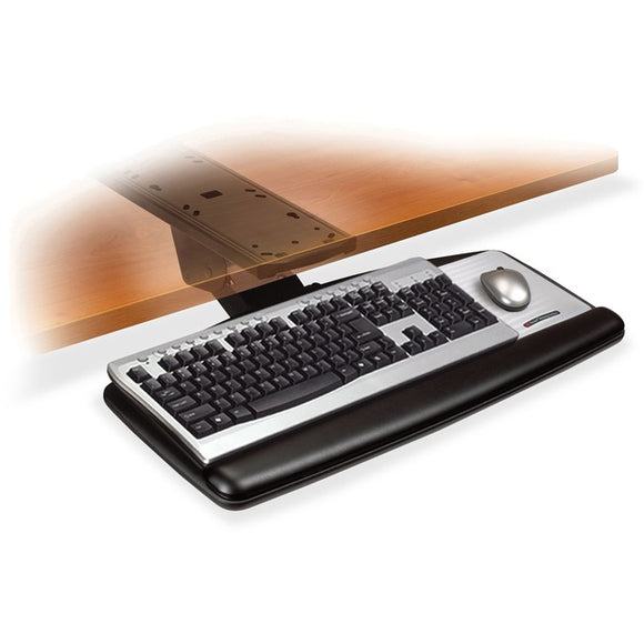 3M AKT170LE Adjustable Keyboard Tray - SystemsDirect.com