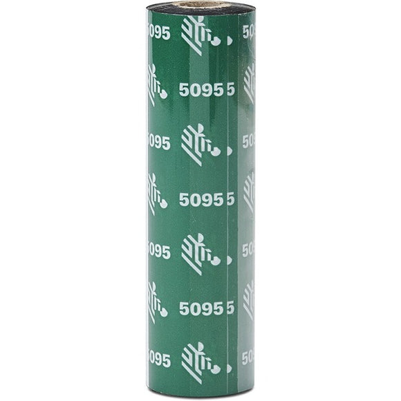 Zebra Resin Ribbon 4.33inx242ft 5095 High Performance 0.5in core - SystemsDirect.com