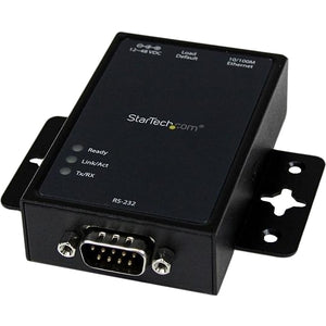 StarTech.com 1 Port RS232 Serial to IP Ethernet Converter - Device Server - Aluminum - SystemsDirect.com