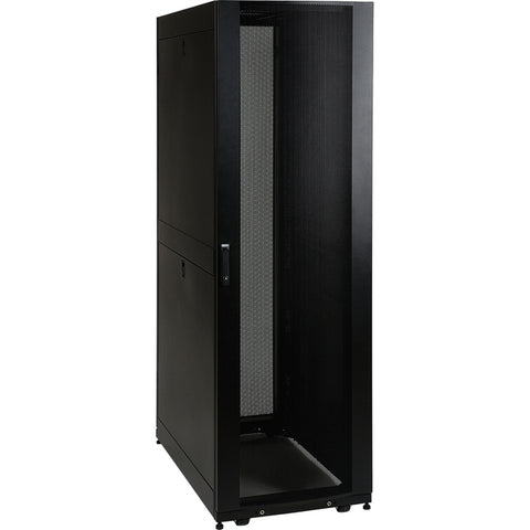 Tripp Lite 48U Rack Enclosure Server Cabinet Doors & Sides 3000lb Capacity