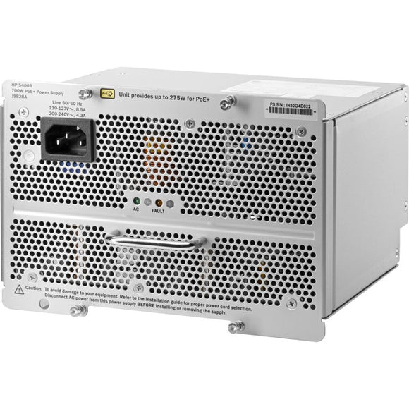 HPE 5400R 700W PoE+ zl2 Power Supply - SystemsDirect.com