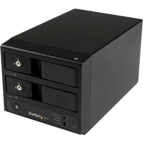 StarTech.com USB 3.0 - eSATA Dual-Bay Trayless 3.5