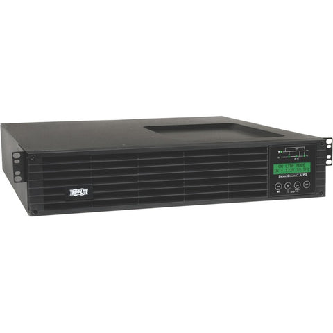 Tripp Lite UPS Smart Online 2200VA 1800W Rackmount 120V LCD USB DB9 Preinstalled SNMPWEBCARD 2URM - SystemsDirect.com
