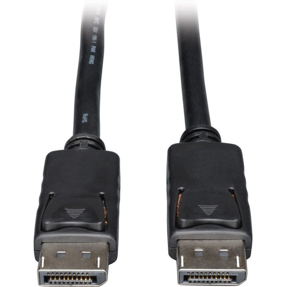 Tripp Lite 30ft DisplayPort Cable with Latches Video - Audio DP 4K x 2K M-M - SystemsDirect.com