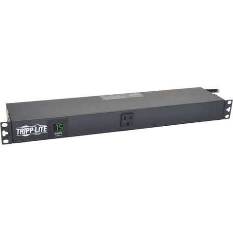 Tripp Lite PDU Metered 120V 15A 5-15R 13 Outlet 5-15P Horizontal 1URM