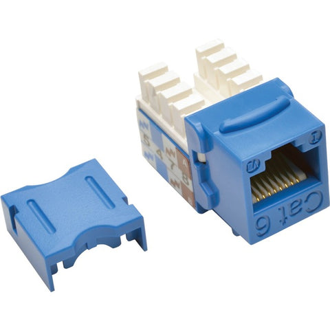 Tripp Lite Cat6-Cat5e 110 Style Punch Down Keystone Jack - Blue, 25-Pack - SystemsDirect.com