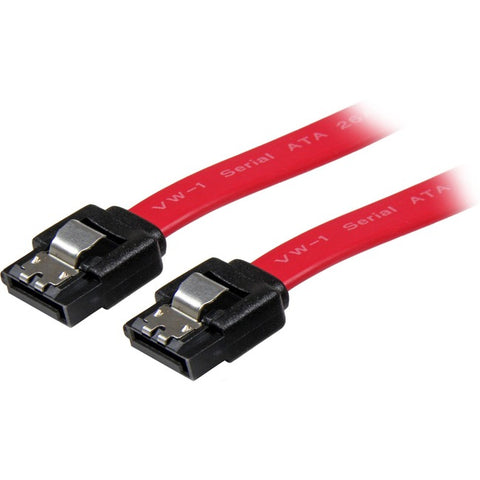 StarTech.com 24in Latching SATA Cable - M/M - Serial ATA / SAS cable - Serial ATA 150/300 - 7 pin Serial ATA - 7 pin Serial ATA - 61 cm