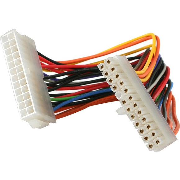 StarTech.com Power extension cable - 24 pin ATX (M) - 24 pin ATX (F) - 20 cm