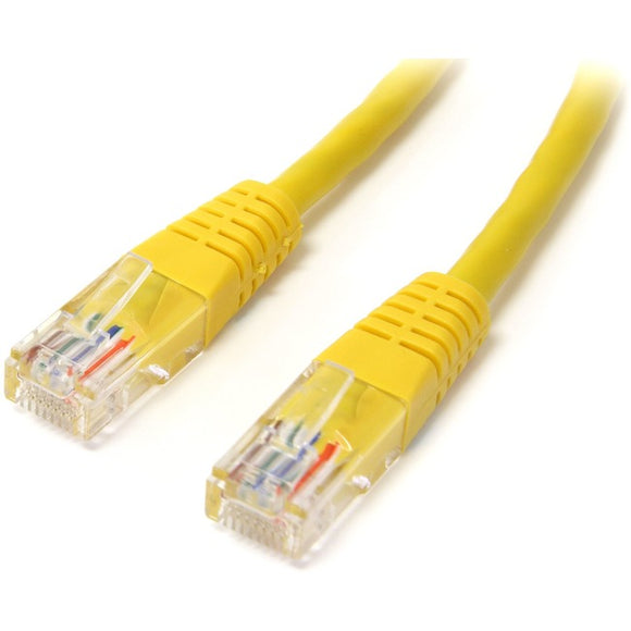 StarTech.com 2 ft Yellow Molded Cat5e UTP Patch Cable
