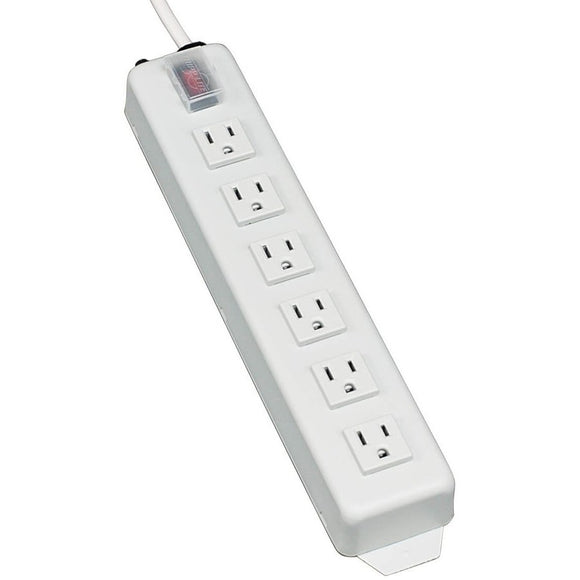 Tripp Lite by Eaton Power It! 6-Outlet Power Strip 6 ft. (1.83 m) Cord Power Switch Cover