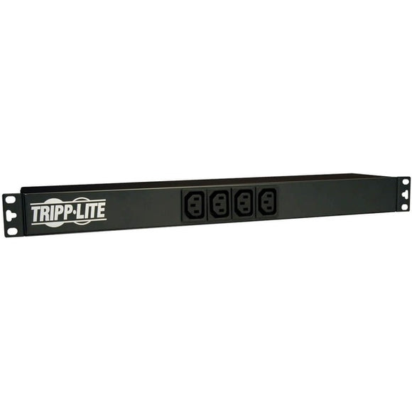 Tripp Lite PDU 1.9-3.8kW Single-Phase 120-240V Basic PDU 14 Outlets (12 C13 & 2 C19) C20 with 5 Adapters 10 ft. (3.05 m) Cord 1U Rack-Mount