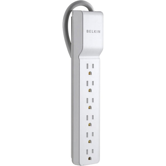 Belkin® Home/Office Series Surge Protector With 6 Outlets, 2.5' Cord