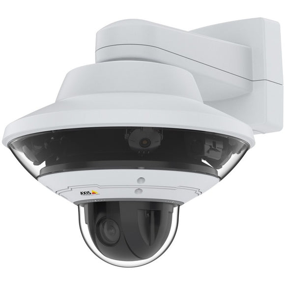 AXIS Q6010-E 60 Hz 5 Megapixel Outdoor Network Camera - Color - Dome - White - TAA Compliant