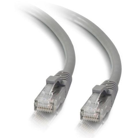 C2G 14ft Cat5e Ethernet Cable - Snagless Unshielded (UTP) - Gray