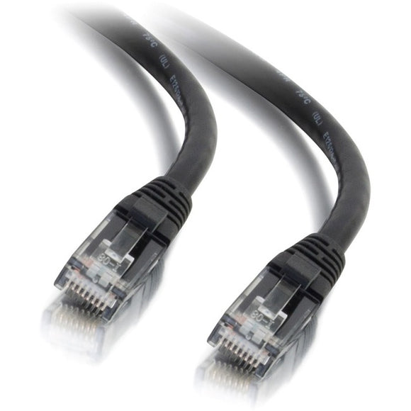 C2G 1ft Cat6 Ethernet Cable - Snaglass Unshielded (UTP) - Black