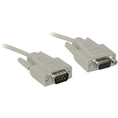 C2G 6ft DB9 M/F Extension Cable - Beige