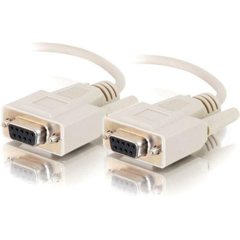 C2G 10ft DB9 F/F Cable - Beige