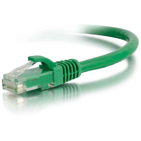 C2G 1ft Cat5e Snagless Unshielded (UTP) Network Patch Cable - Green