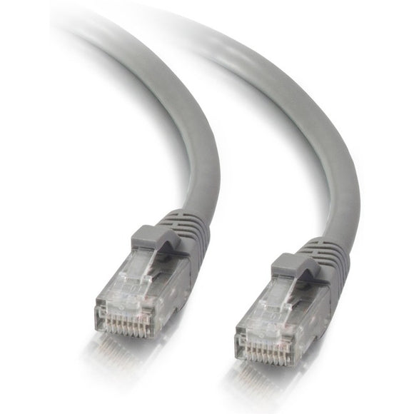 C2G 1ft Cat5e Snagless Unshielded (UTP) Network Patch Ethernet Cable - Gray
