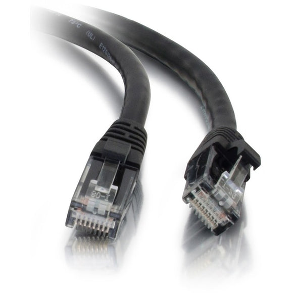 C2G 1ft Cat5e Ethernet Cable - Snagless Unshielded (UTP) - Black