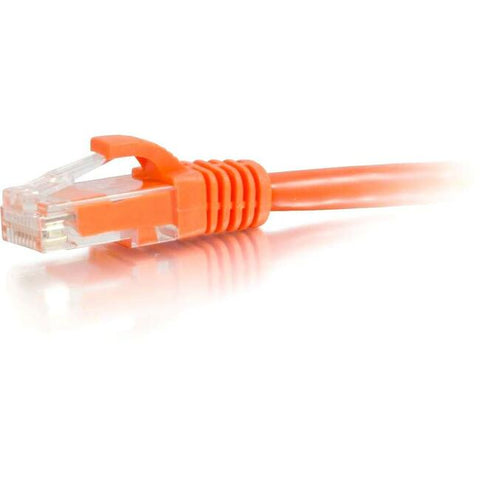 C2G 1ft Cat6 Ethernet Cable - Snagless Unshielded (UTP) - Orange
