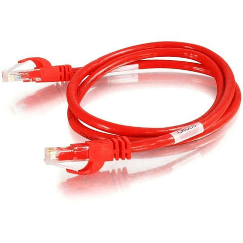 C2G-7ft Cat6 Snagless Crossover Unshielded (UTP) Network Patch Cable - Red