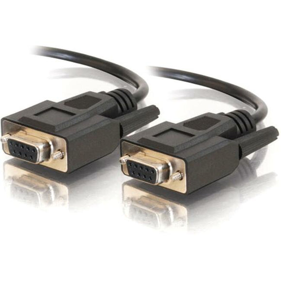 C2G 15ft DB9 F/F Cable - Black