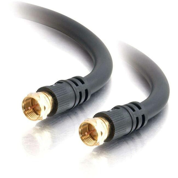 C2G 12ft Value Series F-Type RG6 Coaxial Video Cable