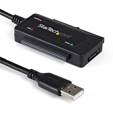 StarTech.com USB 2.0 to SATA/IDE Combo Adapter for 2.5/3.5" SSD/HDD