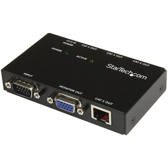 StarTech.com 4 Port VGA Over CAT5 Video Extender - 450ft (150m)