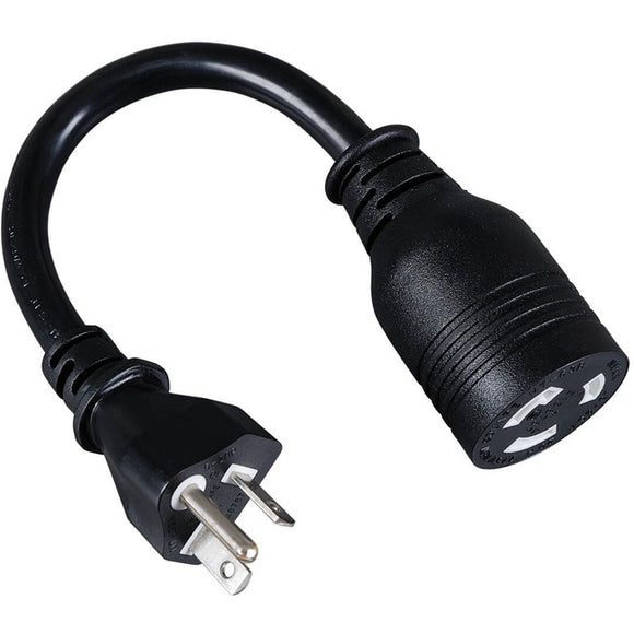 Tripp Lite 6in Power Cord Adapter Cable Heavy Duty L5-20R to 5-20P 20A 12AWG 6