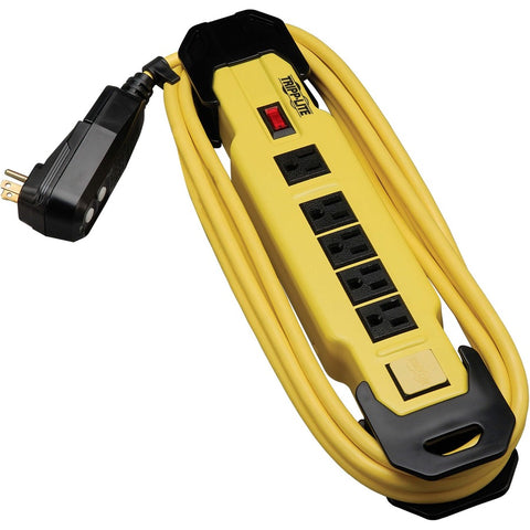 Tripp Lite by Eaton Power It! 6-Outlet Safety Power Strip 9 ft. (2.74 m) Cord & Clip Hang Holes Safety Covers GFCI Plug