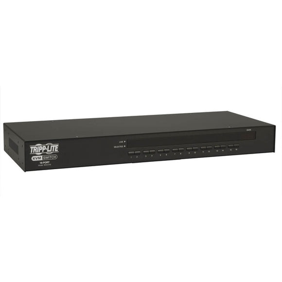 Tripp Lite 16-Port Rackmount USB / PS2 KVM Switch w/ On-Screen Display 1U