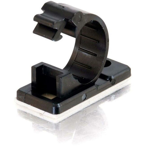 C2G .68in Self-Adhesive Cable Clamp - 50pk