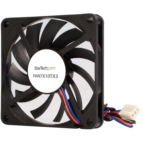 Startech Keep A System Running Cooler With A 70mm Ball Bearing Case Fan - Pc Fan - Comput